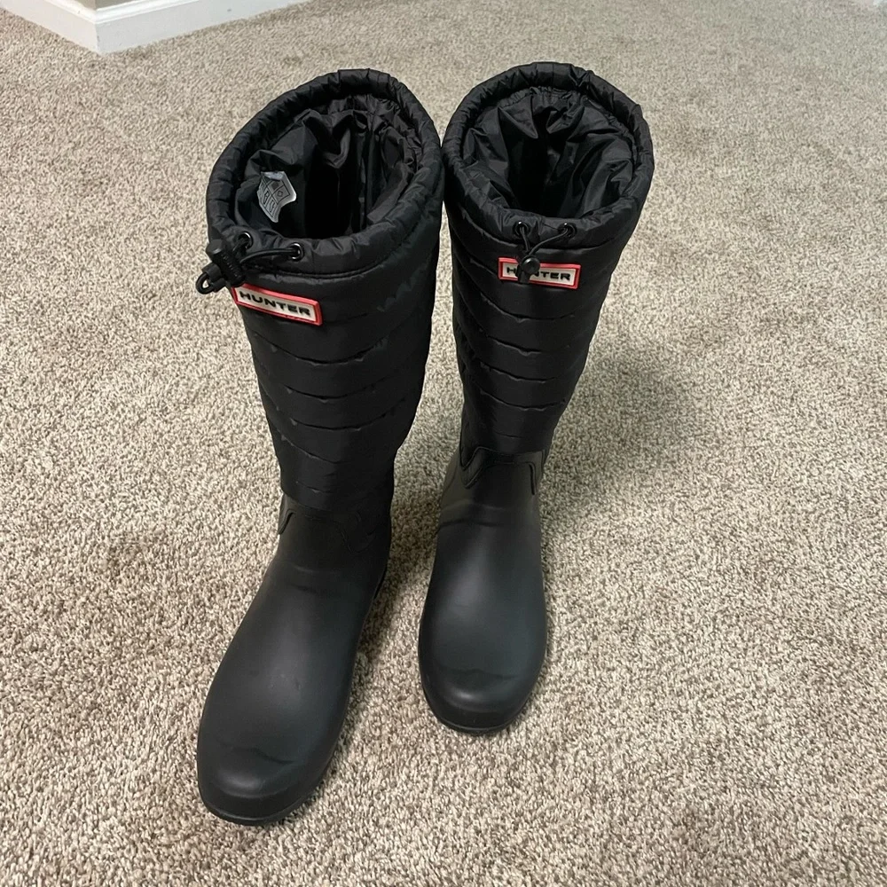 womens hunter boots with jacket top! - Picture 1 of 4